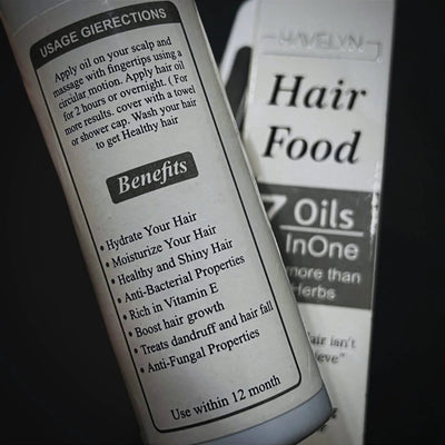 Hair Food Oil | 7 Oils in One | Buy 1 Get 1 Free
